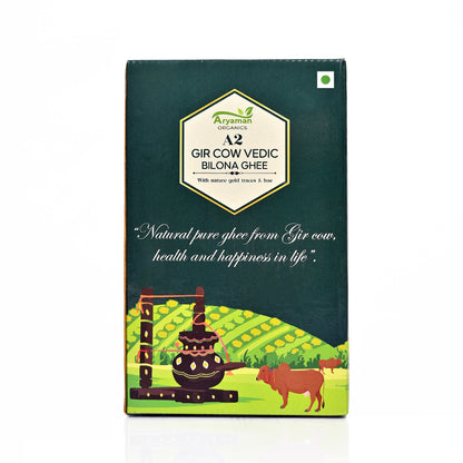 Gir Cow Vedic Bilona Ghee ( 1000 ML)