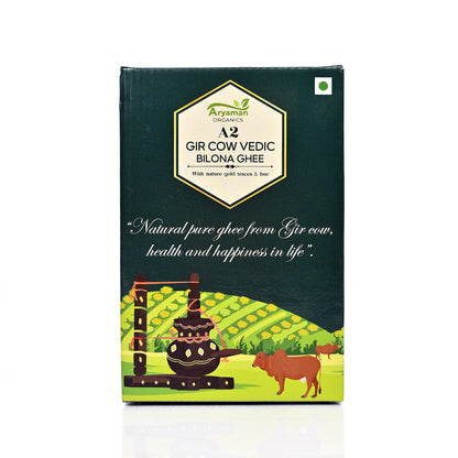 Gir Cow Vedic Bilona Ghee (500 ML)