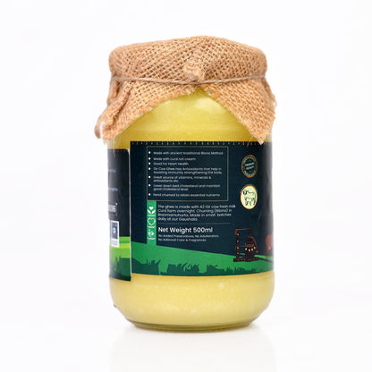 Gir Cow Vedic Bilona Ghee (500 ML)