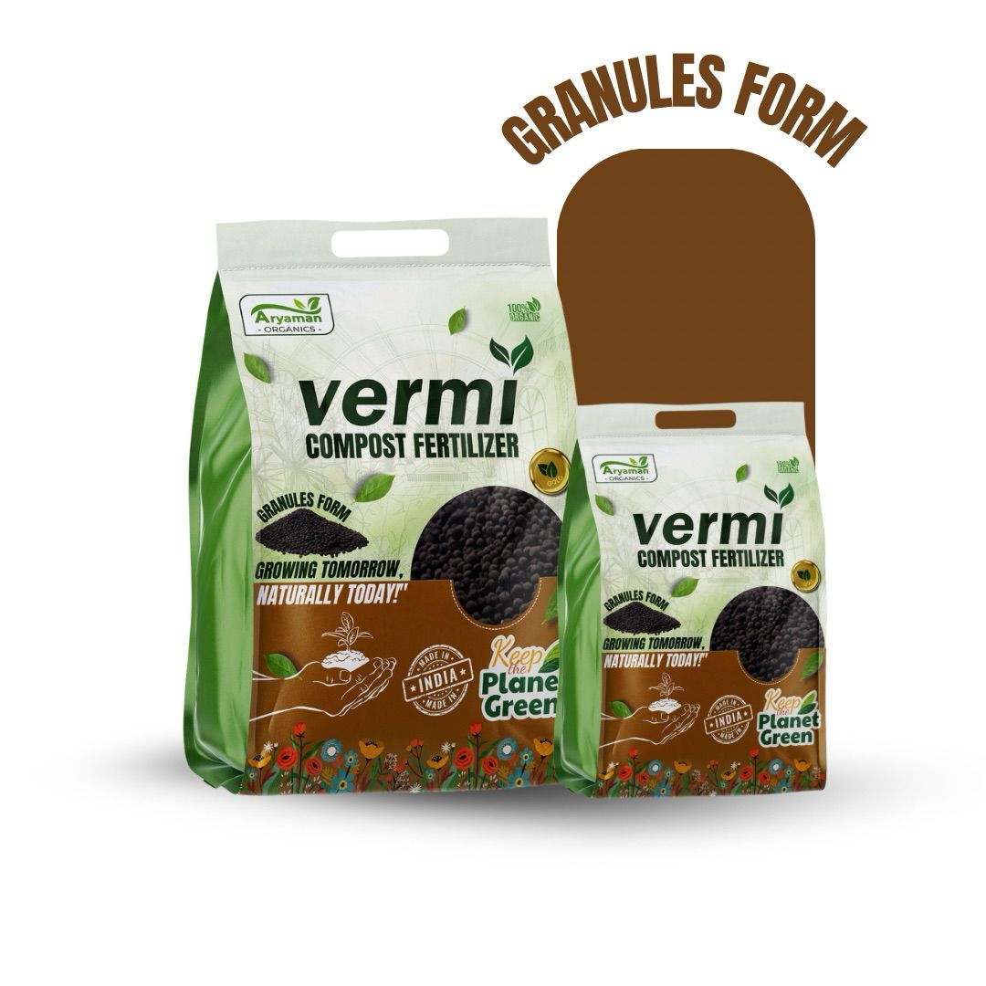 Vermi Compost fertilizer (Granules Form)