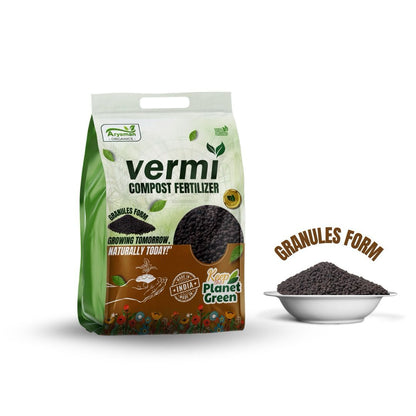 Vermi Compost fertilizer (Granules Form)