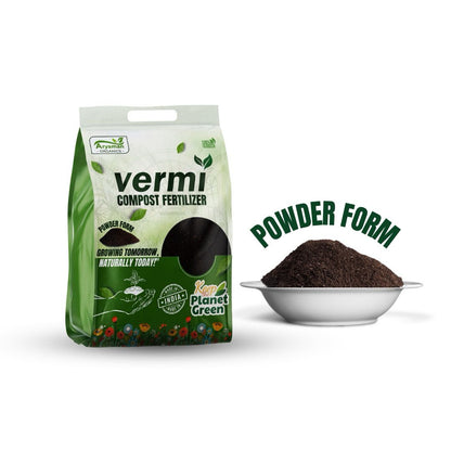 Vermi compost fertilizer powder