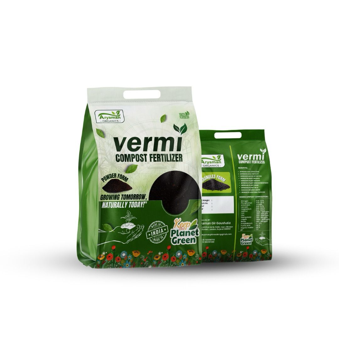 Vermi compost fertilizer powder